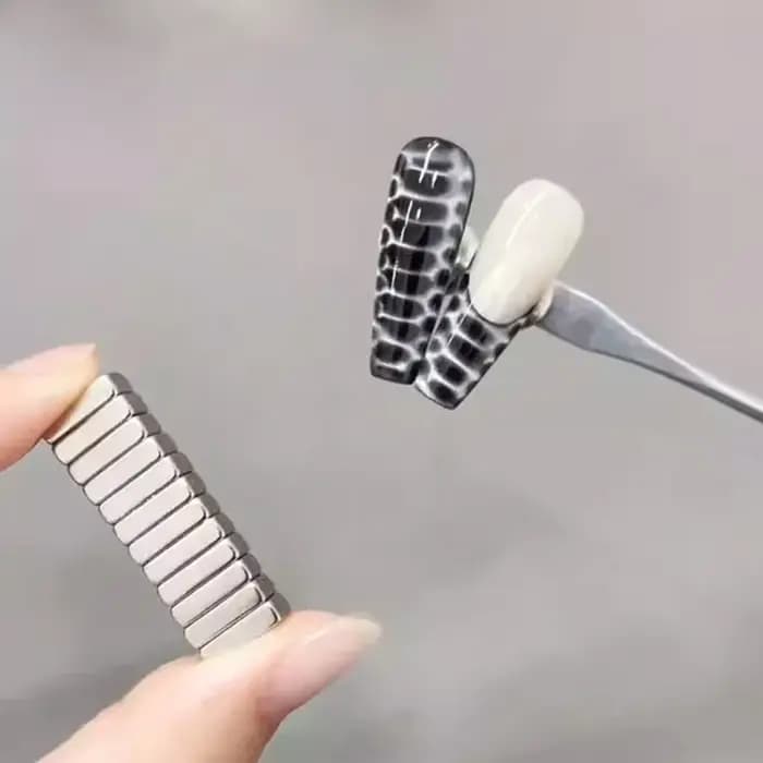 Bâton magnétique pour ongles, œil de chat, effet fort, Texture Crocodile, vernis Gel UV, tige dégrad