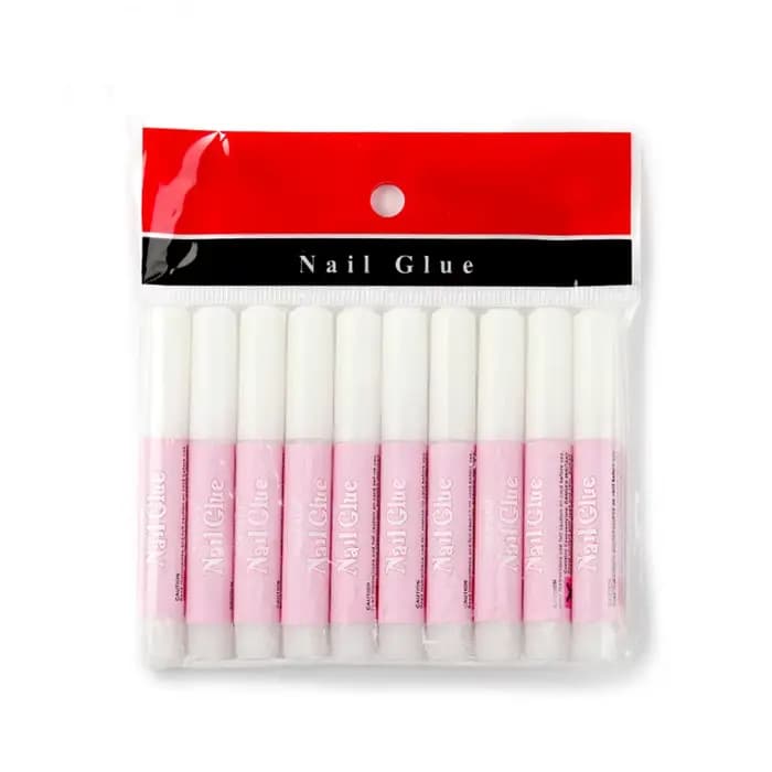 Colle acrylique pour faux ongles, 2g, séchage rapide, pâte Gel collant, décorations de bijoux, colle