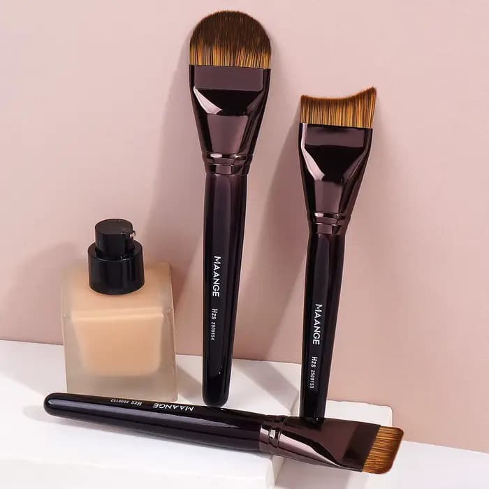 MAANGE – pinceau de fond de teint Ultra fin, pour masque supérieur, pour maquillage professionnel, m