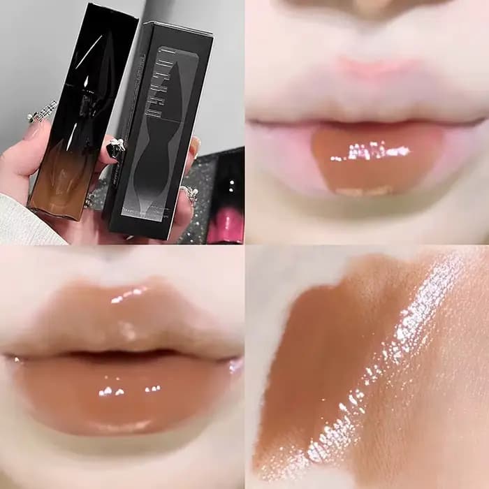 Brillant à lèvres miroir, liquide hydratant, imperméable, longue durée, éclaircissant et ne se décol