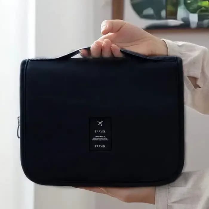 Trousse de toilette suspendue, sacs de maquillage, organisateur de produits de toilette de voyage, s