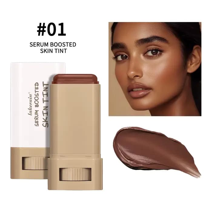 Nouveau baume sérum teinte pour la peau boostée Texture soyeuse couverture hydratante plus dodue mêm
