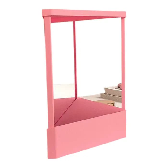 Véritable miroir professionnel Non inversé, miroir inversé transparent, miroir cosmétique pour maqui