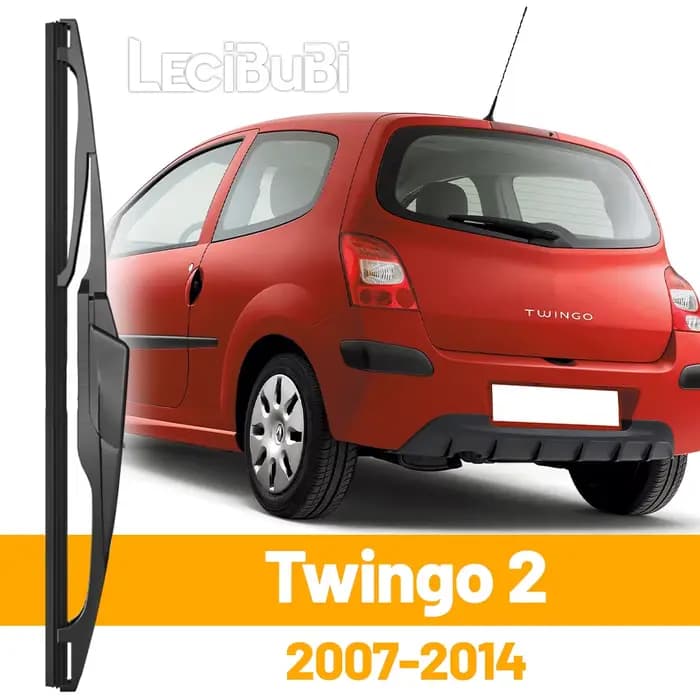 Pour Renault Twingo 2 2007-2014 2008 2009 2010 2011 pare-brise arrière balai d'essuie-glace hayon es