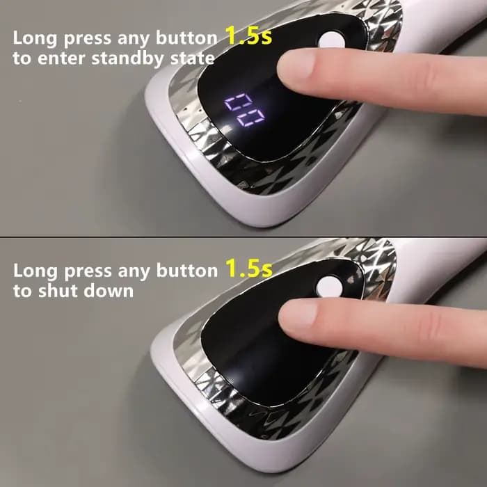 LINMANDA lampe à ongles UV LED portable USB Rechargeable Mini lampe de manucure sèche-ongles avec 5 