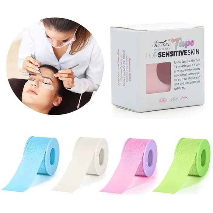 Bande d'extension de cils en Gel de Silicone, patchs sous les yeux, respirant, résistant aux sensibl