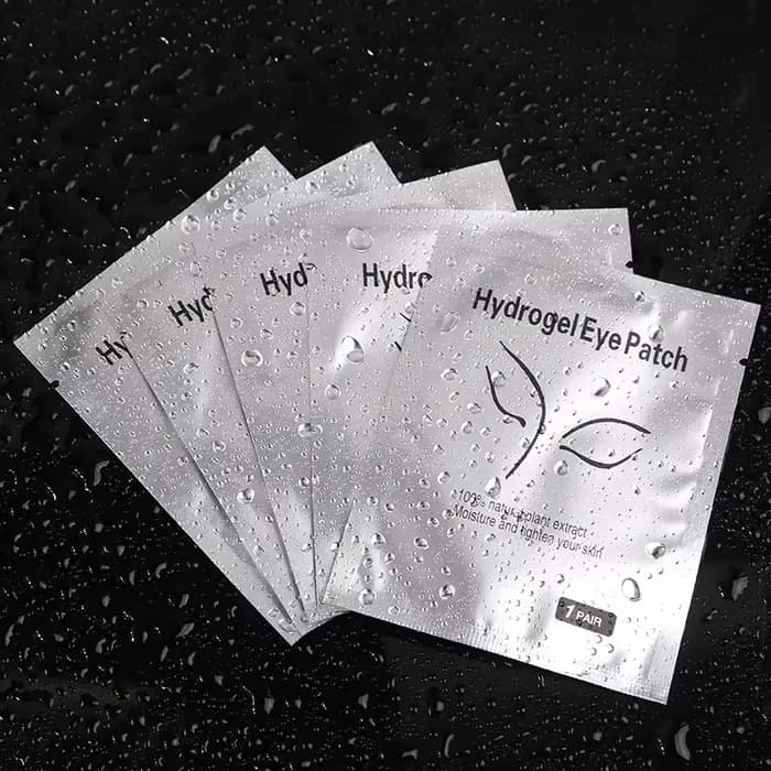 50 paires de patchs pour cils sous les yeux, coussinet d'isolation pour les yeux, élimine l'hydrogel