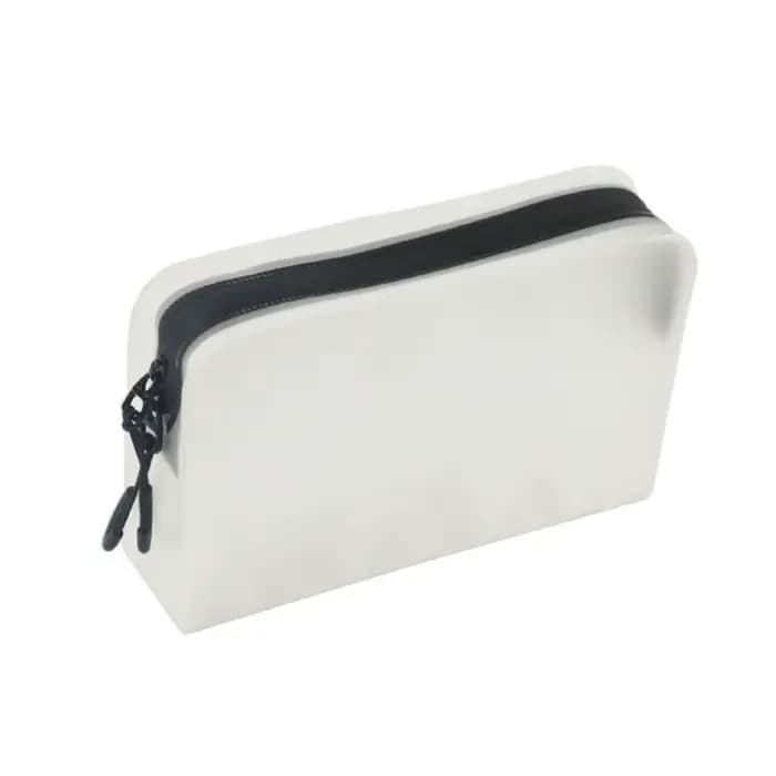 Trousse de maquillage transparente en film souple pour femme, trousse à cosmétiques en TPU, trousses