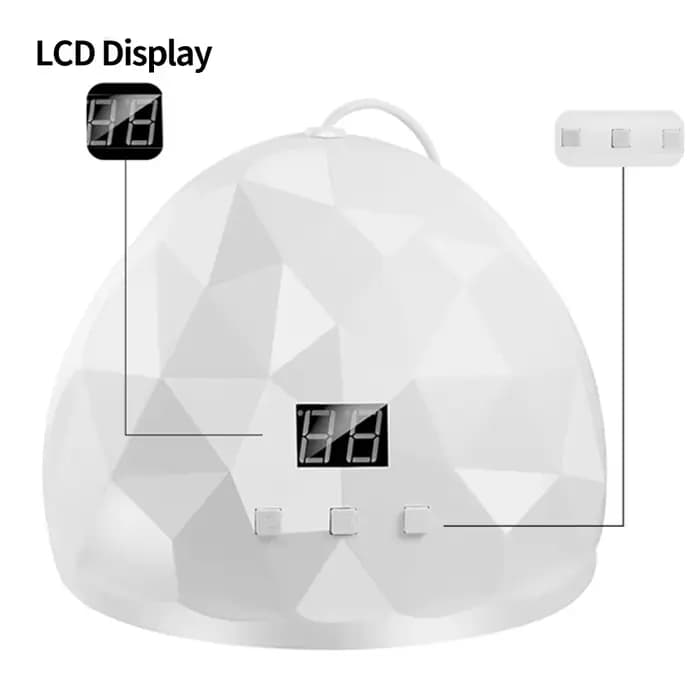 LULAA 88W sèche-ongles lampe UV lumière pour ongles Protection des yeux lampe UV pour Gel ongles Gel