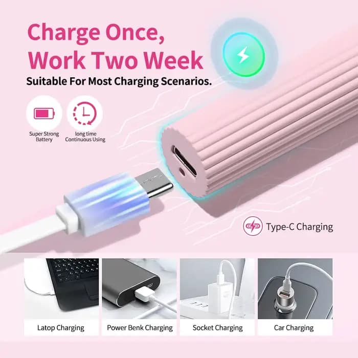 YIKOOLIN 1 Pc stylo forme Portable UV/LED lampe à ongles pour vernis Gel et presse sur ongles sans f