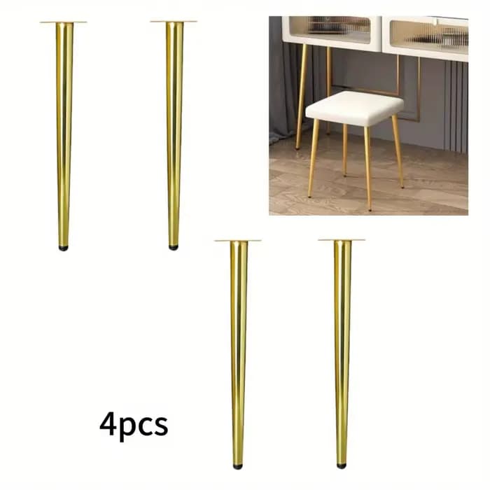 Accessoires pour pieds de meubles, 4 pièces, pieds de meubles en métal, pieds de remplacement pour c
