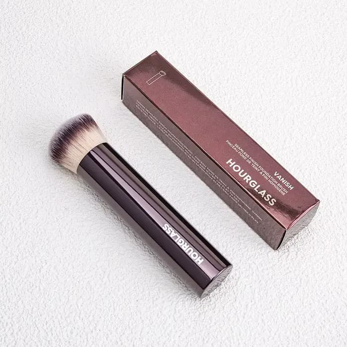 Sablier finition sans couture fond de teint brosse coudée fond de teint brosse visage couverture con