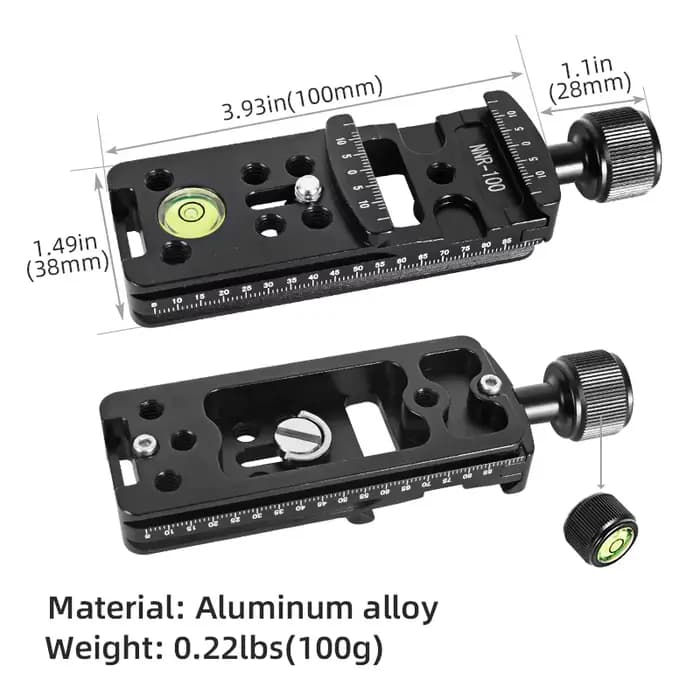 Adaptateur de fixation rapide NNR, pince de fixation pour plaque de rail coulissant de tête de trépi
