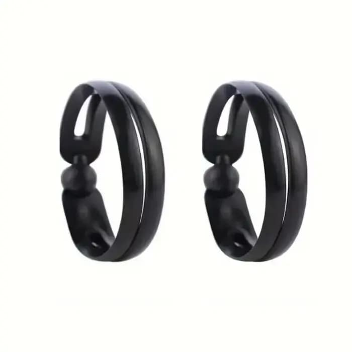 4 pièces magique torsion beignet chignon pince bricolage queue de cheval outils de coiffure noir cha