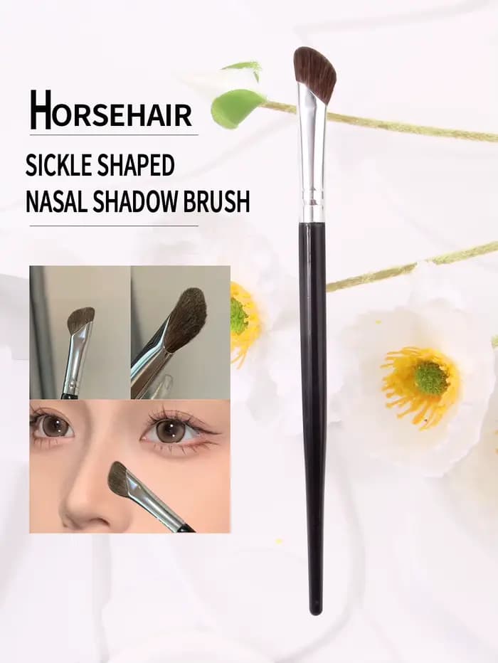 Pinceau ombre de nez 3D V, pinceaux de maquillage pour Contour du visage, cheveux doux, Blush, poudr