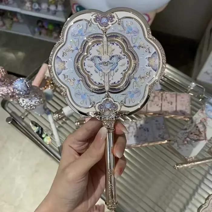 Miroir à main Flower Know Butterfly Cloud, style national classique, miroir de princesse