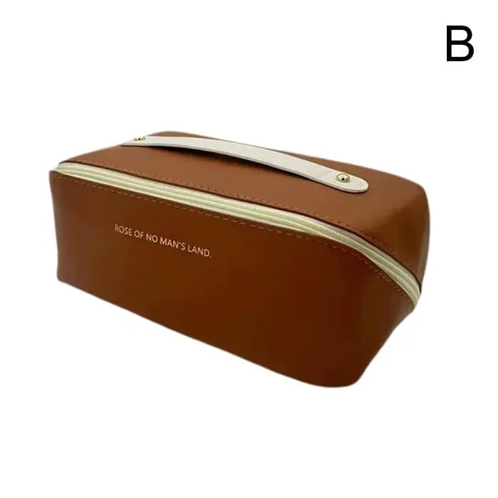 Organisateur de maquillage, trousse de toilette pour femmes, pochette de rangement, boîte de luxe po