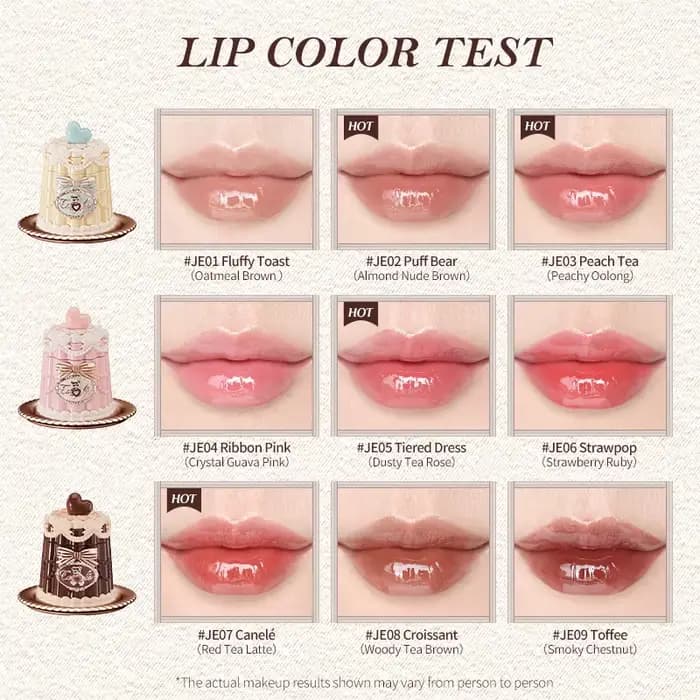 [NOUVEAU] Flower Knows The Sweetie Bear Collection Coating Lip Jelly