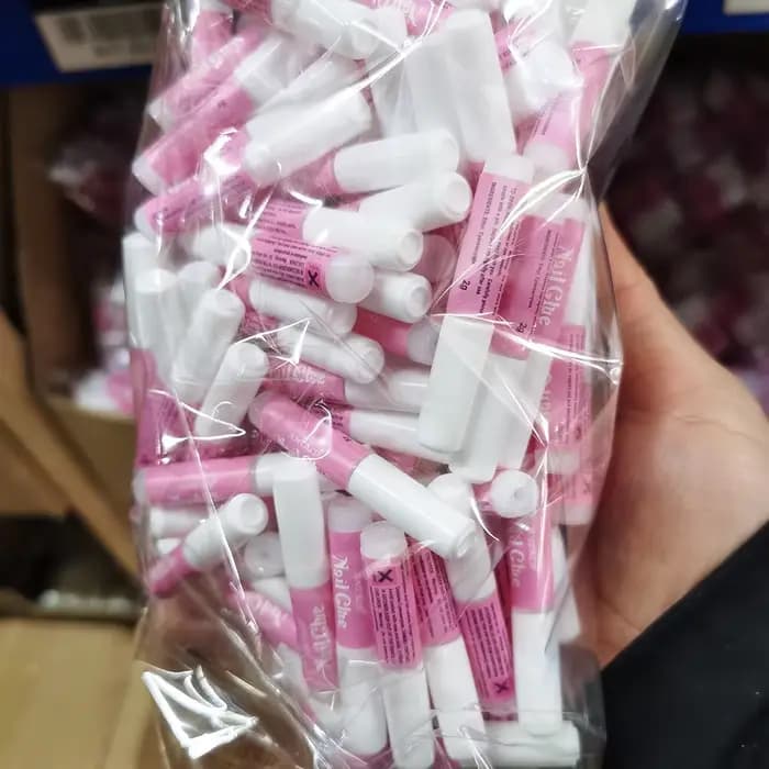 Colle à ongles professionnelle Super forte, 40 pièces, à pression, à séchage rapide, longue durée, p
