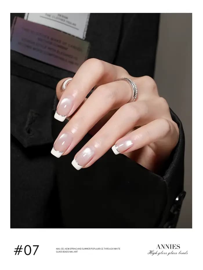 Colle pour vernis à ongles de Style français, 12ml, un deuxième nivellement, nouvelle haute Saturati