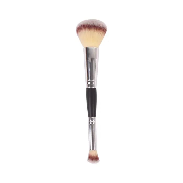 Poudre liquide multi-fonction fard à paupières mélange beauté cosmétique Blush brosse Double extrémi