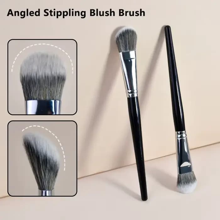 Pinceau à blush synthétique doux pour femme, sculptant, maquillage, petite fierté pour la poudre, ha