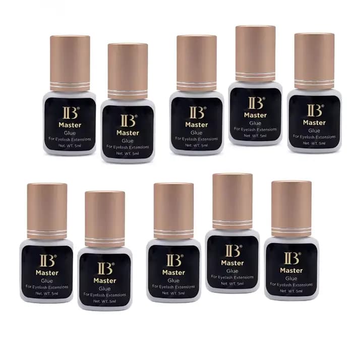 5/10 pièces nouvelle colle principale IB pour Extensions de cils corée originale 5ml 0.5 Sec séchage