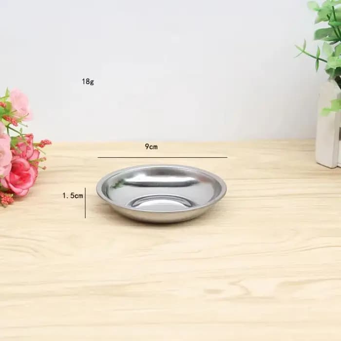 1 paquet de plats à sauce en acier inoxydable, résistants à la rouille, sans BPA, parfaits pour la c