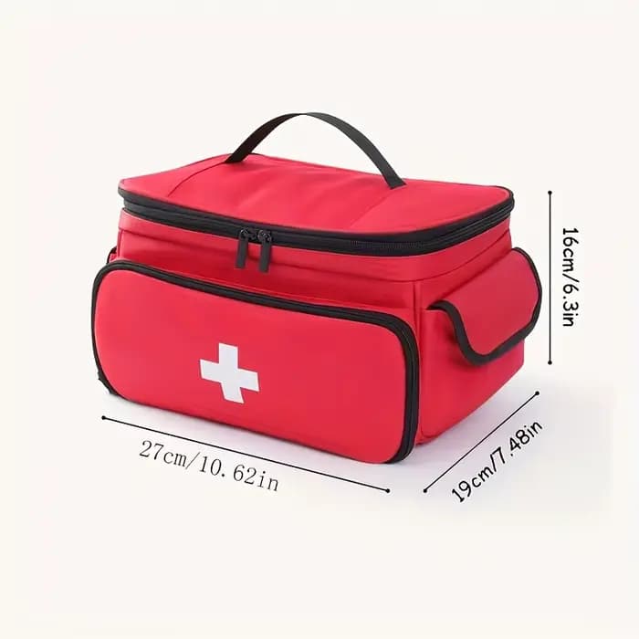 Sac à médicaments de voyage 1 pièce, sac de médicaments familial couramment utilisé, petit sac de ra