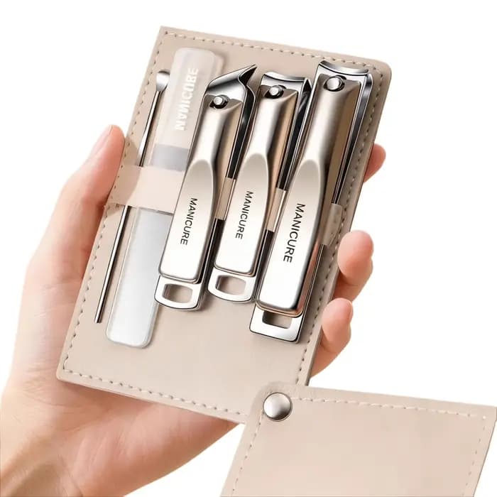 Manucure 5 pièces ensemble soins personnels Kit de coupe-ongles ensemble de coupe-ongles Kit de toil
