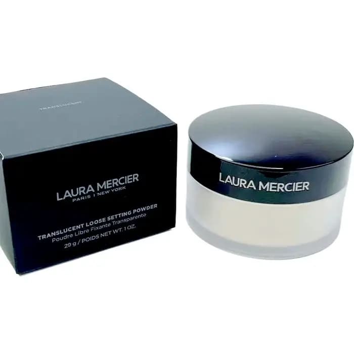 Poudre fixante libre Lau Mercier Honey Matte, contrôle du sébum, respirante, transparente, pour le v