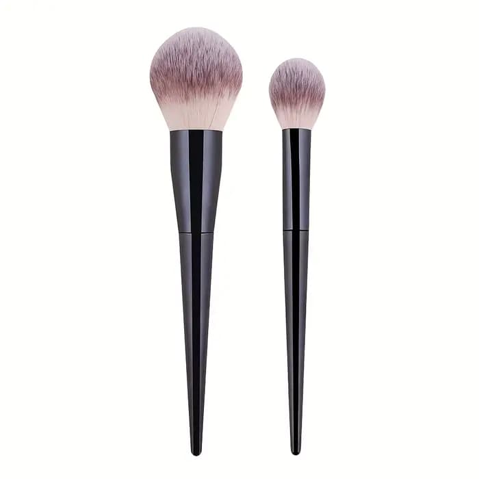 Ensemble de pinceaux de maquillage professionnels, 2 pièces, poils en nylon doux, pinceaux pour le v