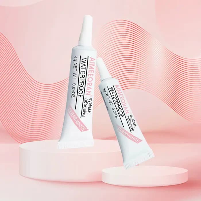 Colle professionnelle pour faux-cils, 4g, imperméable, hypoallergénique, forte tenue, Gel pour exten