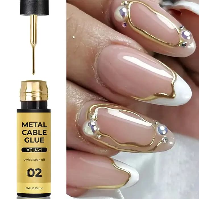 Vernis à ongles en Gel pour peinture métallique dorée, effet miroir métallique 3D, peinture pour des