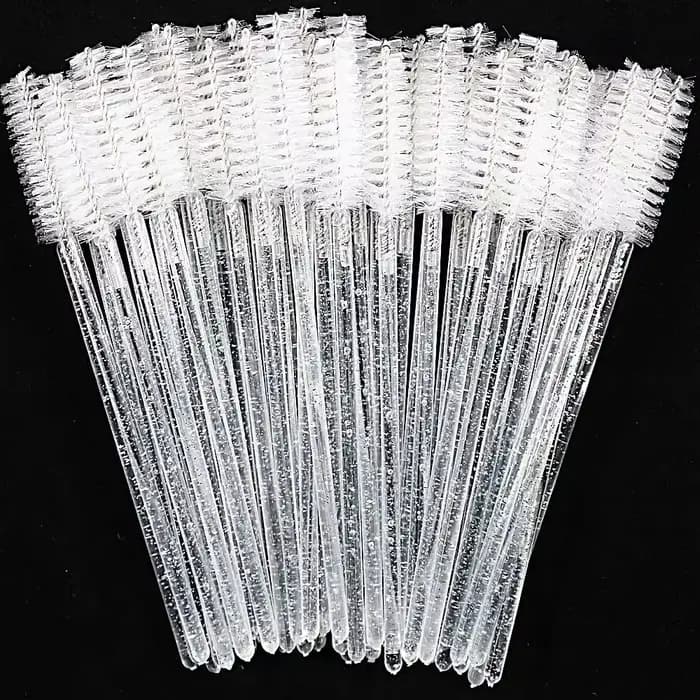 Brosse à cils jetable en cristal, peigne, Extension de cils, baguettes de Mascara, maquillage profes