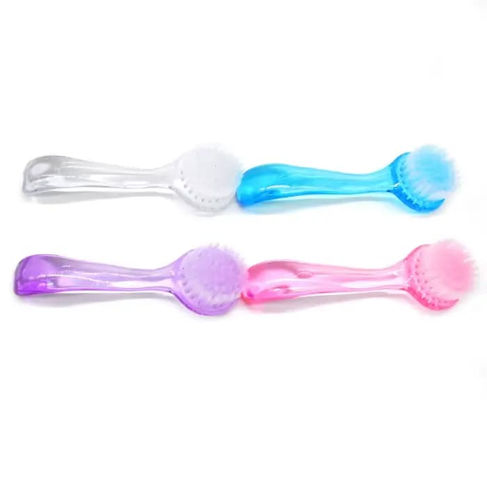 Lot de 1/3/5 pinceaux à ongles en acrylique, pinceau à poudre anti-poussière à tête ronde avec capuc