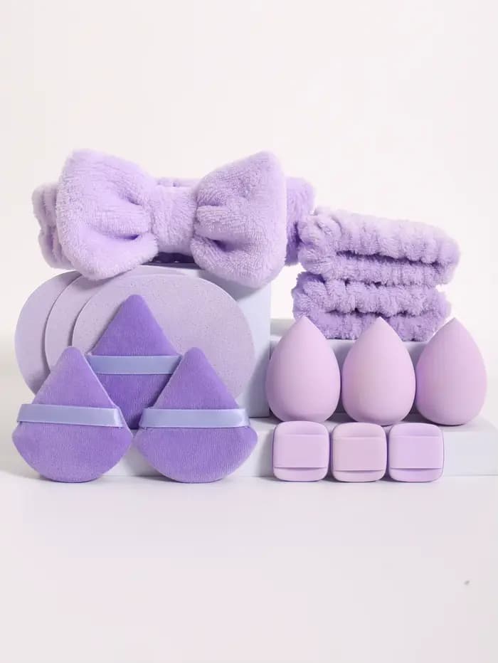 Éponge de maquillage bouffante pour le visage, éponges de fond de teint Beauty Egg, éponges bouffant
