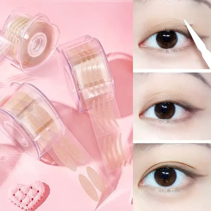 Extension de cils en forme de coupe, Gel médical en Silicone, Patch adhésif pour cils, bande de paup