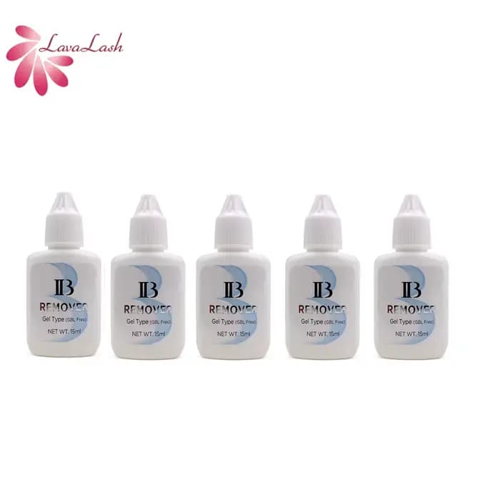 I Beauty – dissolvant de Gel transparent IB, 5 bouteilles, sans GBL, pour Extensions de cils, colle 
