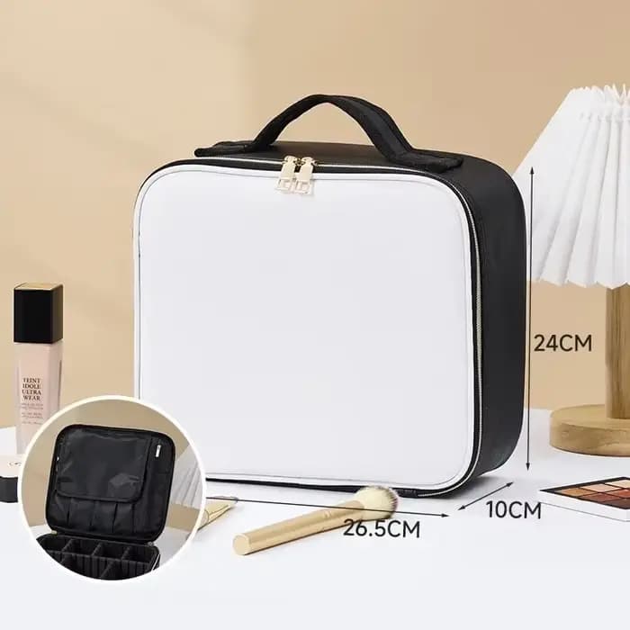Sac à cosmétiques étanche pour femmes, sac de maquillage, valise, boîte de rangement de voyage pour 