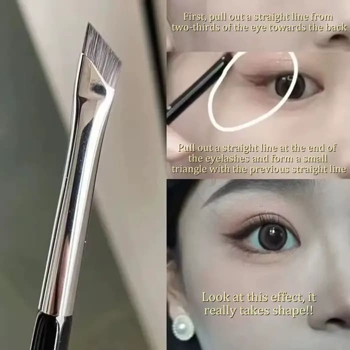 1/5/7 pièces professionnel Super mince angle Liner brosse pour les yeux sourcils Contour pinceaux de