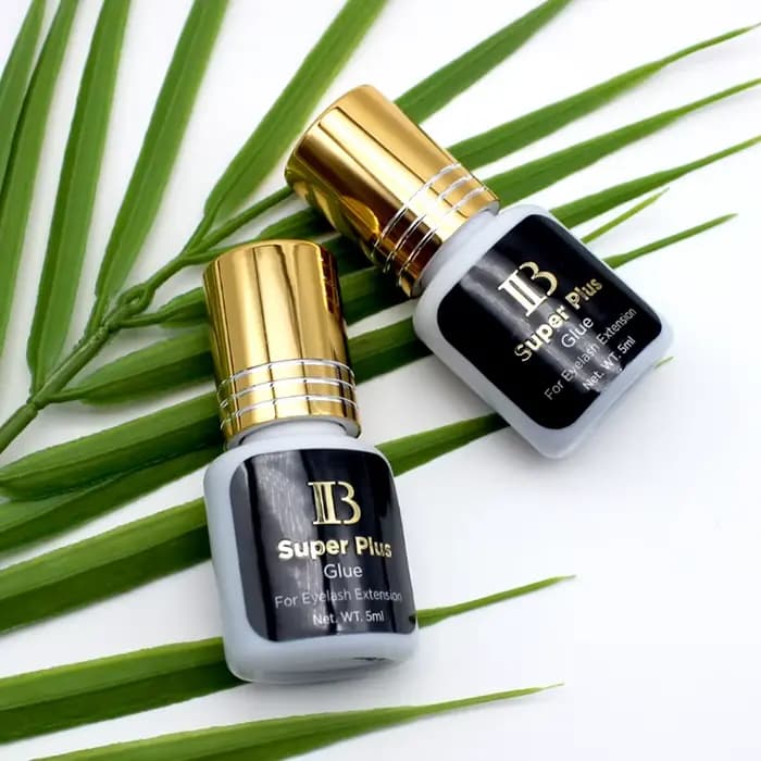 10 bouteilles IB IBeauty Super Plus colle pour Extensions de cils 5ml corée capuchon doré faux cils 
