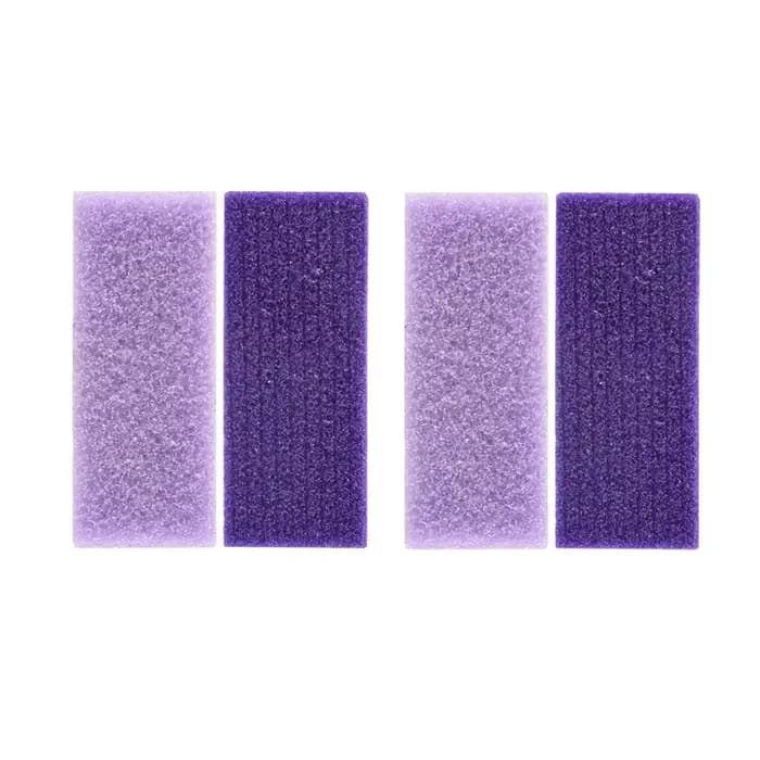 A52Q-4Pcs pied pierre ponce éponge pierre pédicure pour pied callosités exfolier peau dure enlever p