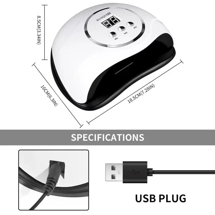 Lampe à ongles professionnelle LED manucure lampe UV sèche-ongles pour Gel UV LED Gel Machine à ongl