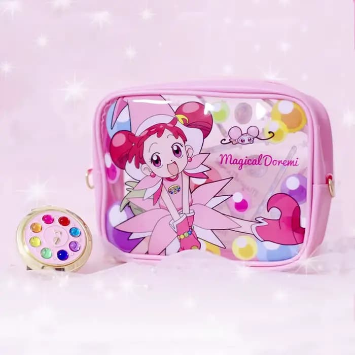 Doremi-Trousse de maquillage miroir, boîte à bijoux