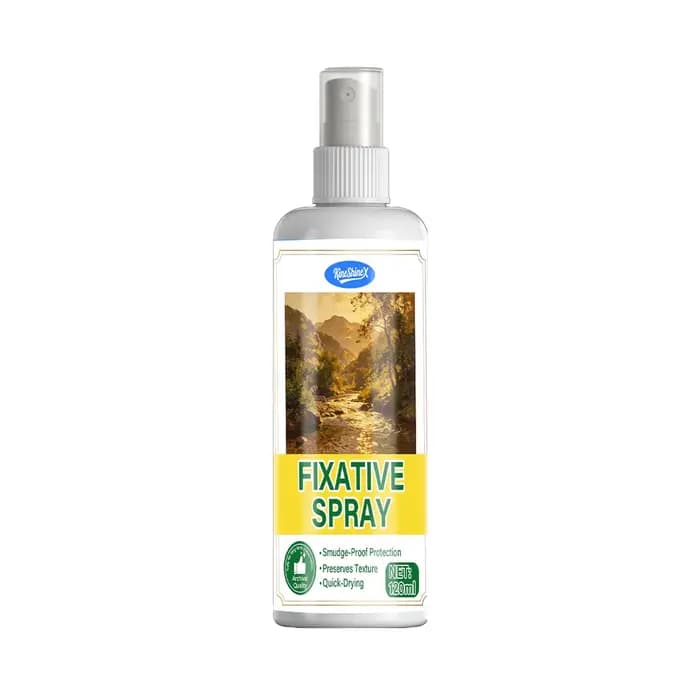 Fixateur en spray, fixateur artistique haute performance pour la fixation des couleurs, protège la p