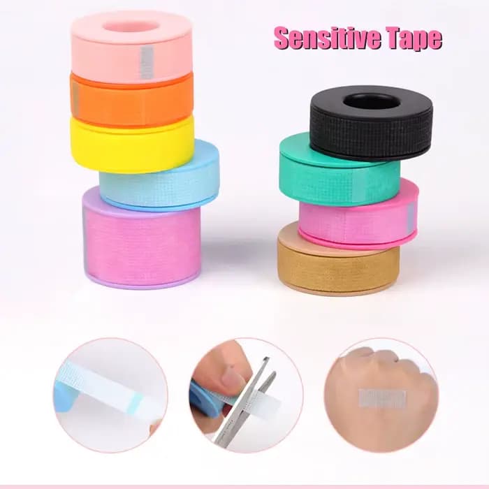 Nouveau ruban de cils en Gel de Silicone Non tissé, respirant, résistant aux sensibles, microporeux,