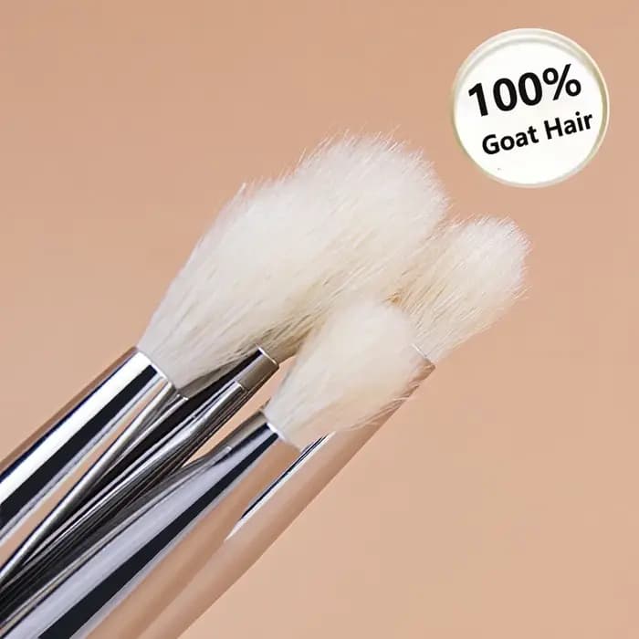 Pinceaux de maquillage pour fard à paupières, ombre à paupières plate, pinceaux de mélange de plis, 