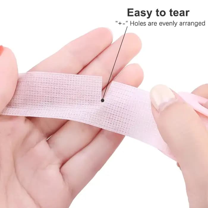 Bande de cils en Gel de Silicone, 5/10 pièces, Non tissé, résistant aux sensibles, patchs sous les y