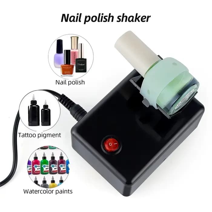 Agitateur électrique pour vernis à ongles, encre de tatouage, mélangeur de pigments, vernis à ongles
